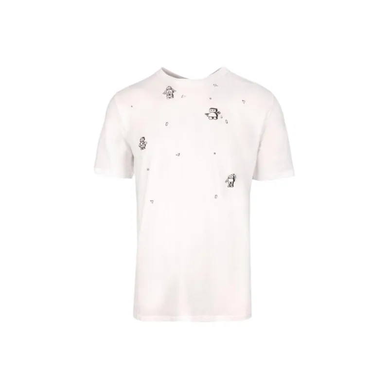 SAINT LAURENT T Shirts Men White-0