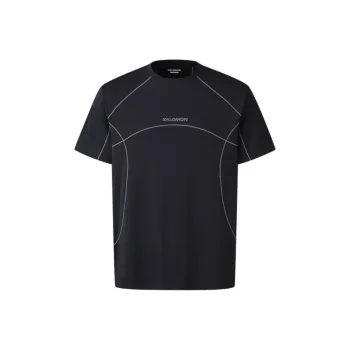 SALOMON RADIANT SS TEE M T Shirt Men's Black
