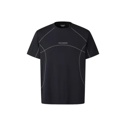 SALOMON RADIANT SS TEE M T Shirt Men's Black