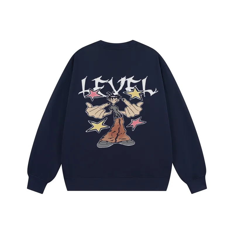 LEVEL RELAX Series Sweatshirt Unisex-12