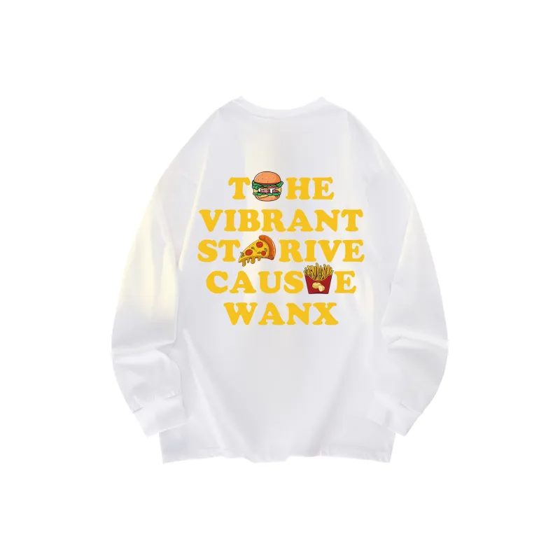 WANX Long Sleeved T Shirts Unisex-2