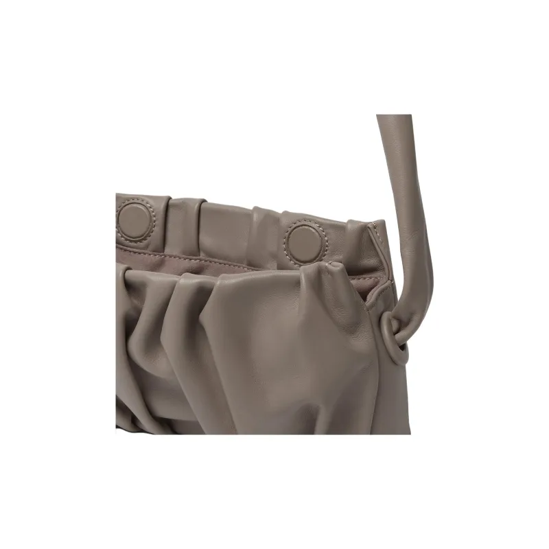 Elleme Vintage Effect Vague Shoulder Bag-2