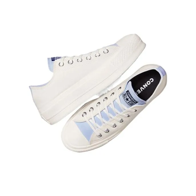 Converse Women's Chuck Taylor All Star Lift Platform Low 'Color Pop Egret Blue Supermoon' Women's-3