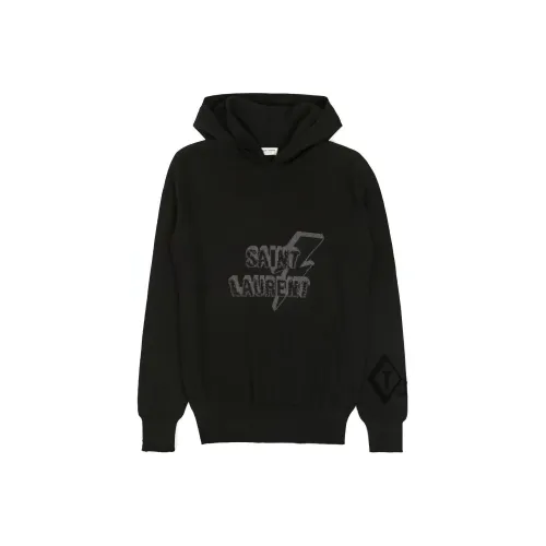 SAINT LAURENT Sweatshirts Men Black