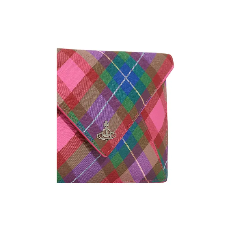 Vivienne Westwood Leather Clutch Women's Candy Color-3