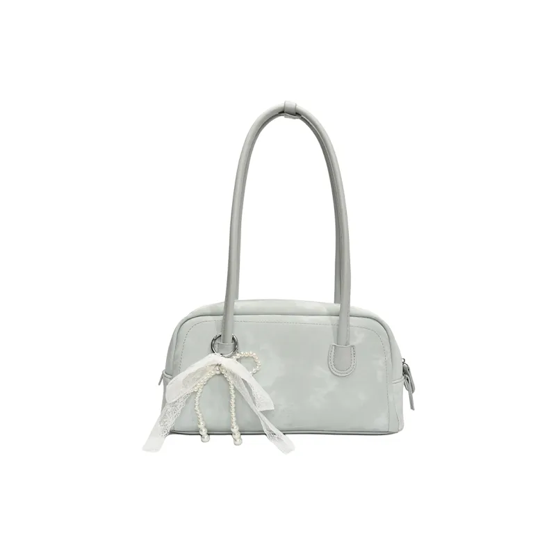 PINK·LAND PU Bowling Bag Shoulder Bag Women's Multicolor-24