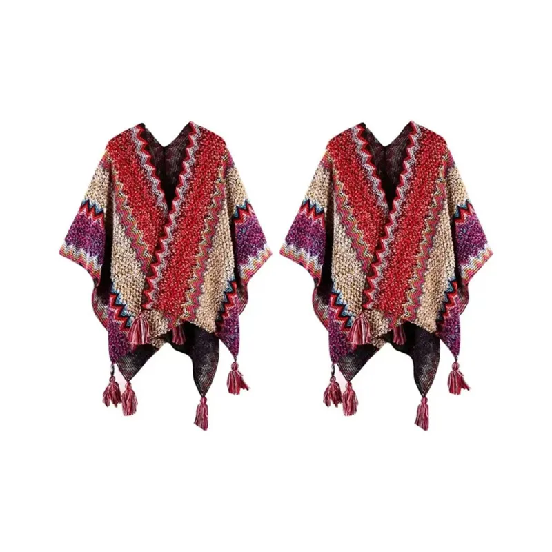 MOREMERRY Shawls Unisex-0