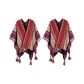 Go to A Place with Wind Same Style Shawl-Red (2 Pcs)