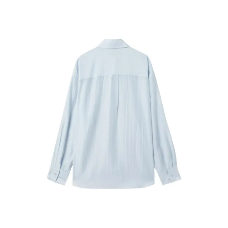 GUESS Shirts Women's Light Blue-1