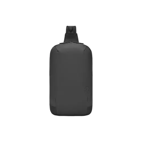 DESCENTE Move Pack Fabric Sling Bag Regular Men's Black