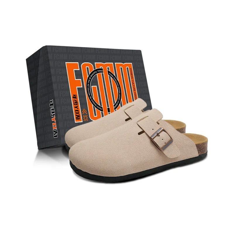 FCMM Closed Toe Slippers Women's Box Included-4