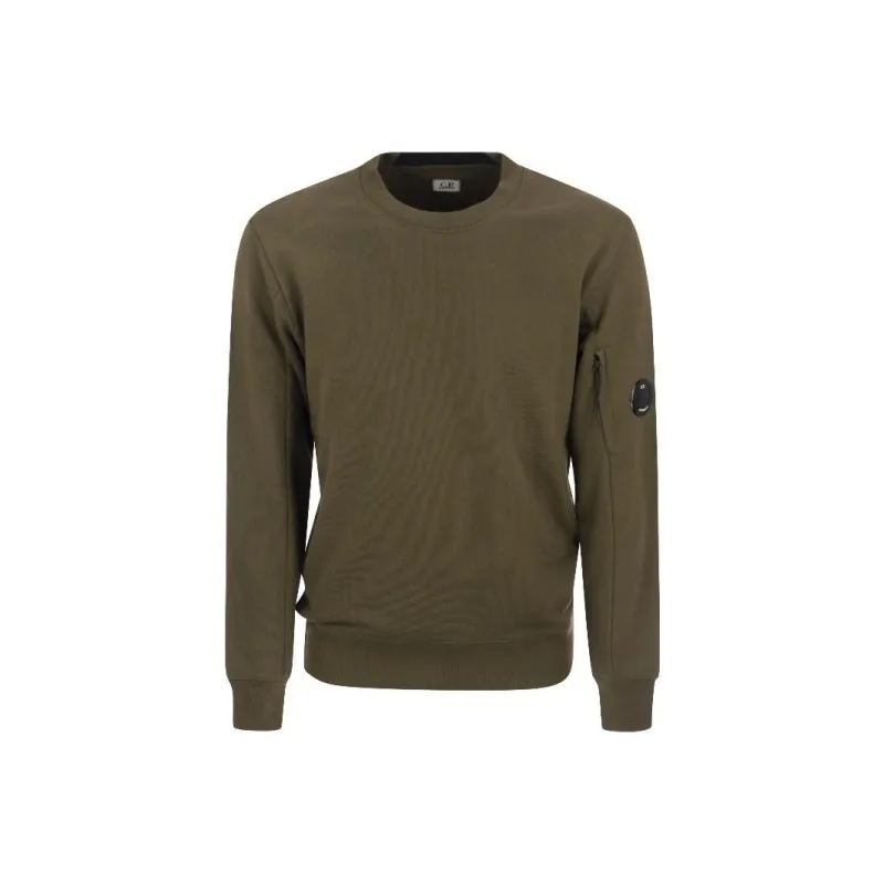 C.P.Company Sweatshirts Men Olive Green-0