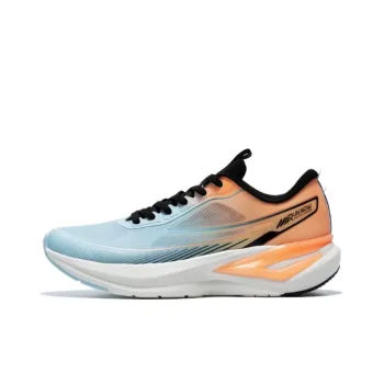 QIAODAN Light Speed 5.0 Shock Absorbers Slip Resistant Breathable Low Top City Commute Running Shoes Men's Blue Orange