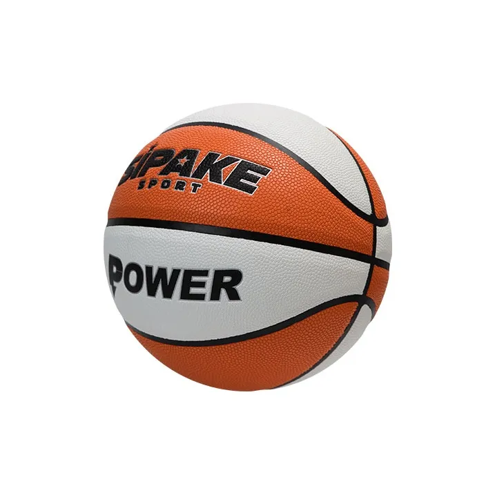 SIPAKESPORT PU Basketball Orange White Size 6 Ball Training Match Unisex-3