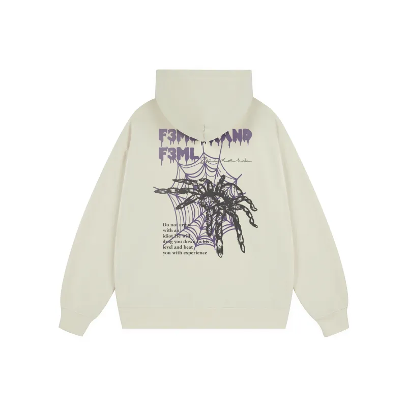 F3ML Spider-print Unisex Sweatshirt-6
