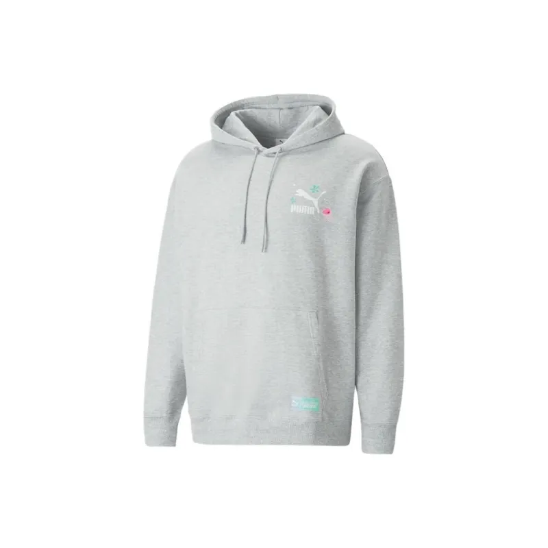 PUMA X SPONGEBOB Sweatshirts Unisex Light Gray-0