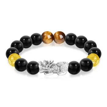 Cuz Strange Intention Tiger's Eye Stone Hand Accessory Men's