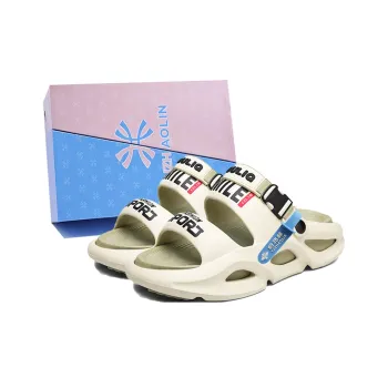 YUZHAOLIN EVA Cut Out Massage Slip Resistant Abrasion Resistant Quiet Slide Slippers Unisex