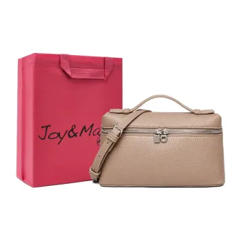 Joy&Mario Premium Two Way Zip Closure Fashion Lightweight Commute Wear Regular Women's Elephant Gray/Classic Black