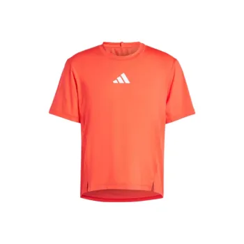Adidas T Shirt Men's Bright Red/White