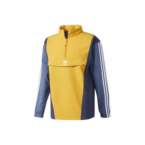 Adidas Originals Clover BLOCKED ANORAK Sweatshirt Men's Yellow
