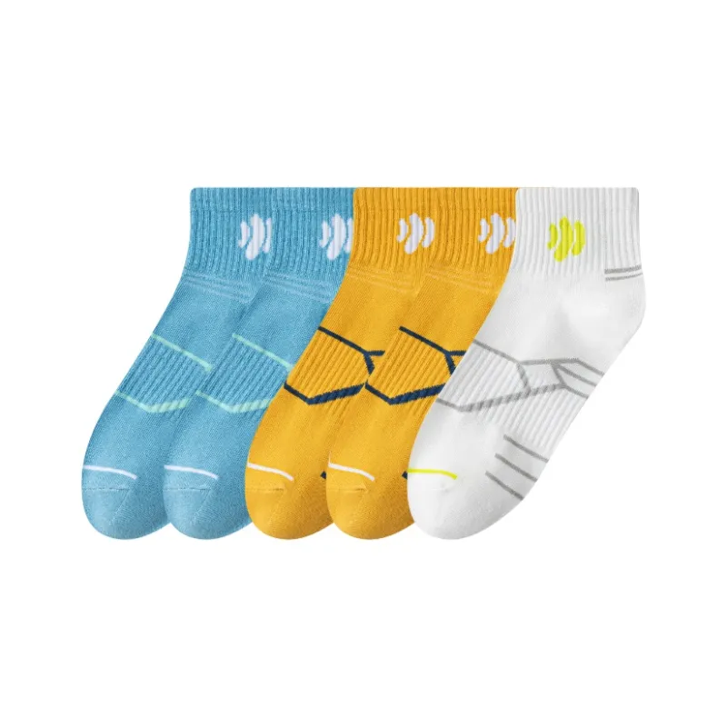 FAIRWHALE Mid Calf Socks Unisex 5 Pack-12