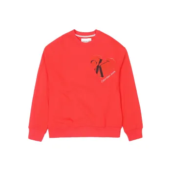 Calvin Klein Sweatshirts Unisex Red