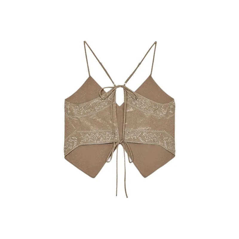 ZARA Camisole Women's Brown/Dark Taupe-1