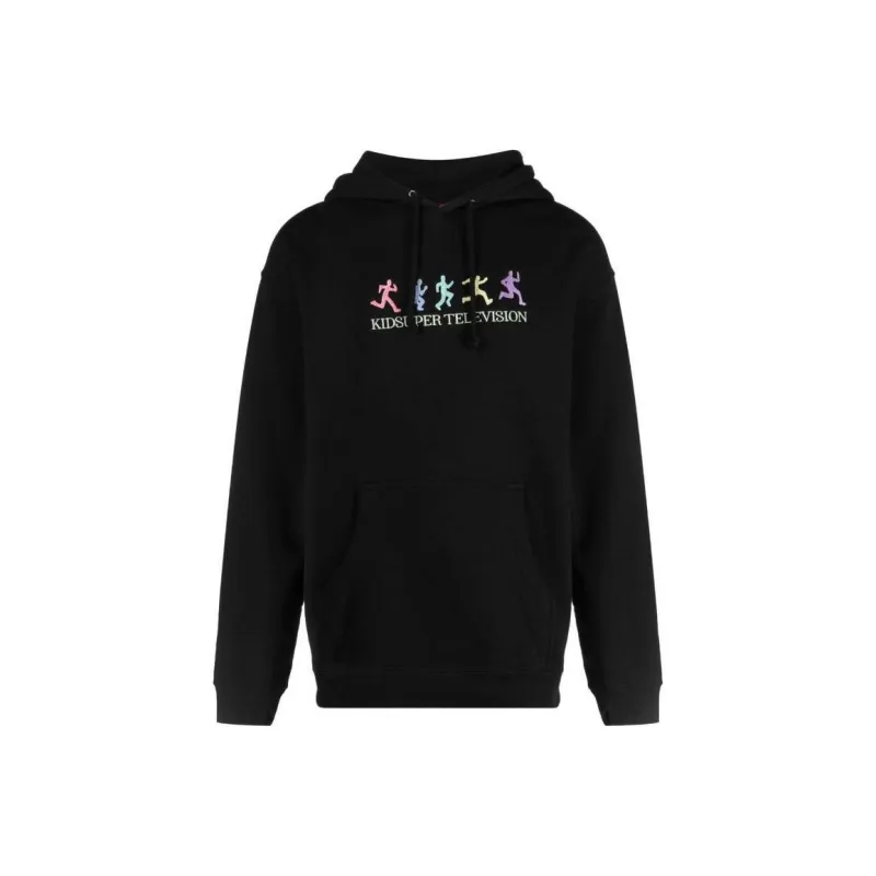 KIDSUPER STUDIOS Television Embroidered Hoodie-0