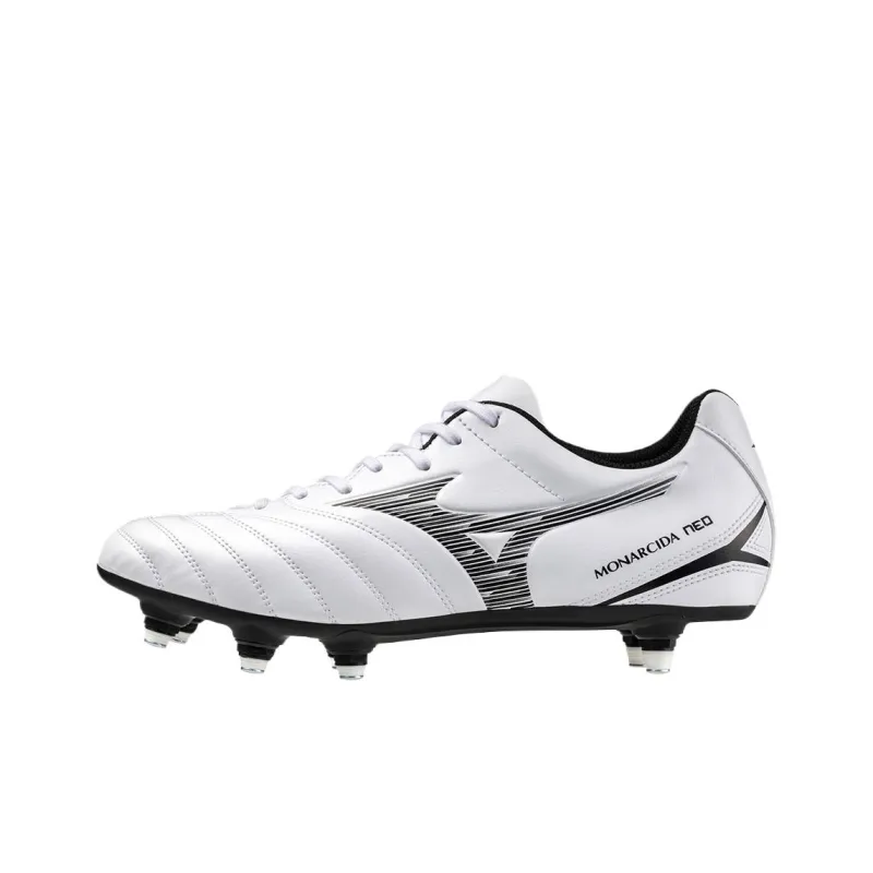 Mizuno Monarcida Neo 3 AG Rubber Short Studs Soccer Shoes Unisex White-0