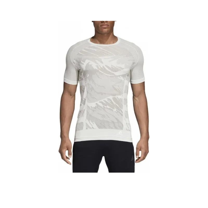 Adidas ULTRA PY T Shirt Men's White-0