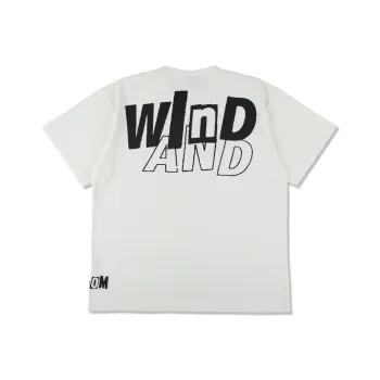 WIND AND SEA VOLCOM Collaboration T-Shirts Unisex White