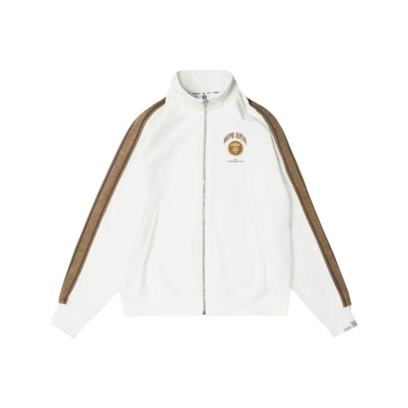 Aape Logo appliqué Funnel neck Jacket-2