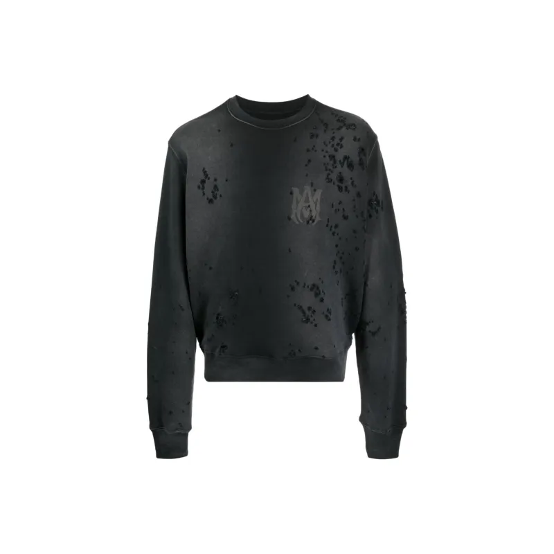 AMIRI Logo Shotgun Crewneck-0