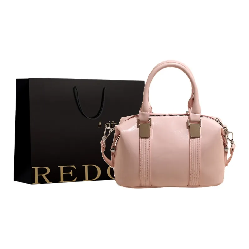 REDOO PU Boston Bag Shoulder Bag Handbag Women's Multicolor-6