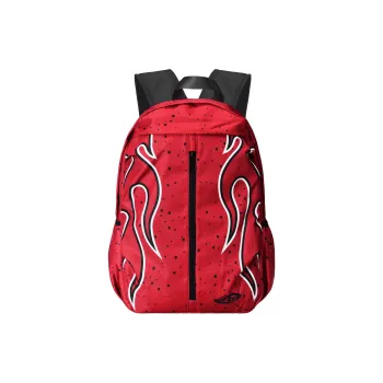 SRRW Polyester Backpack Basketball Bag Unisex Red