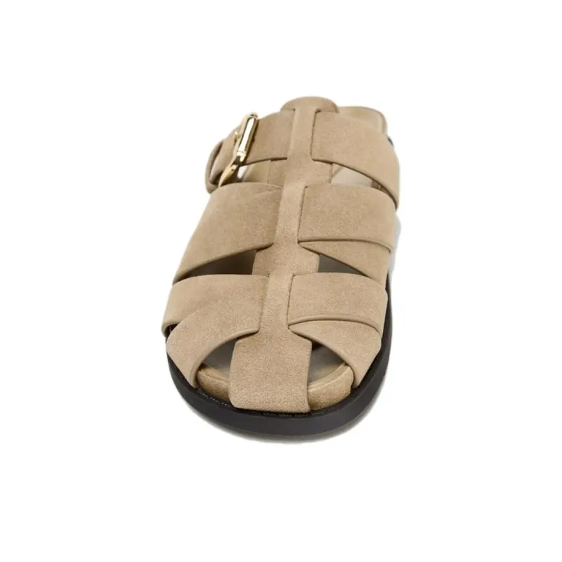 ZARA Abrasion Resistant Closed Toe Slippers Women's Light Umber-2