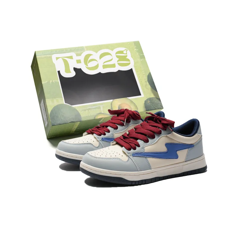 T628 Slip Resistant, Lightweight, And Breathable Low Top Skateboard Shoes Unisex-29