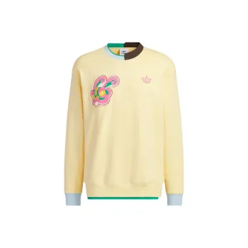 Adidas Originals Sweatshirt Unisex Light Yellow