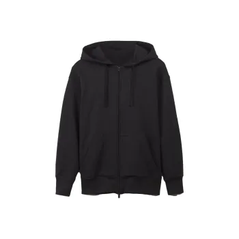 Y 3 Organic Cotton Terry Zip Hoodie