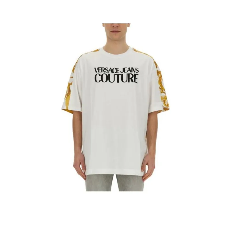 VERSACE JEANS COUTURE T Shirt Men's White-0