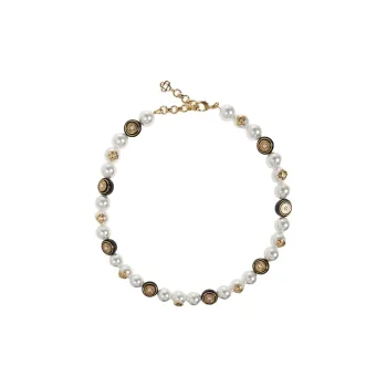 CASABLANCA Pearl embellished Necklace