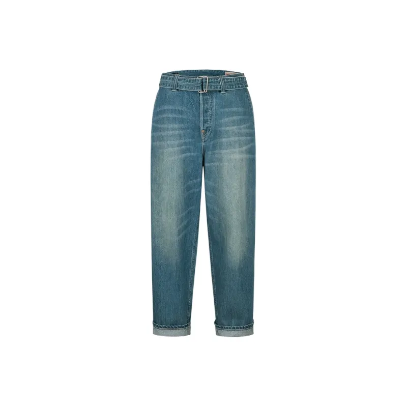 EVISU SS25 Jeans Men's Denim Blue-1