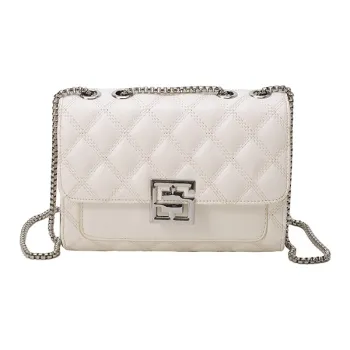 ResNonverba PU Crossbody Bag Women's White/Black