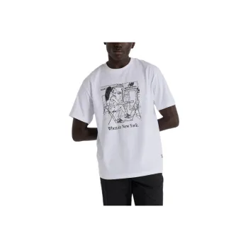New Balance Coco Gauff New York Slice T-Shirt Men's White