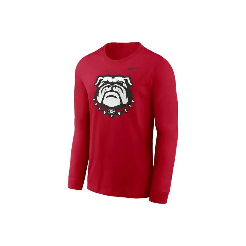 Nike Georgia Bulldogs Alternate Logo Men's Nike College Long Sleeve T Shirt-0