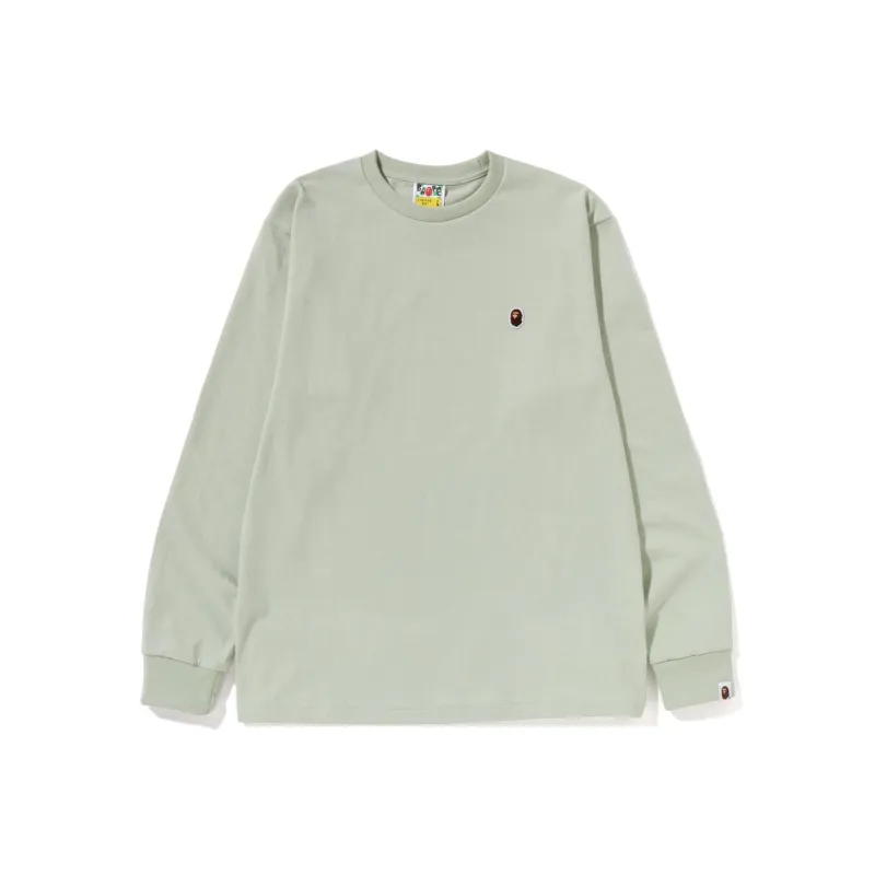 A BATHING APE Head One Point L/S Tee SS23-1