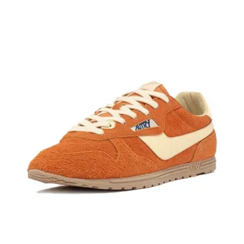 AUTRY WINDSPIN Anti Slip Wear Resistant Low Top Casual Shoes Men's Orange