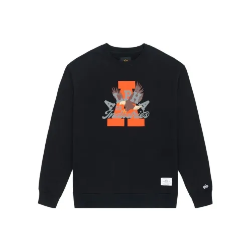 Alpha Industries Sweatshirts Men Black
