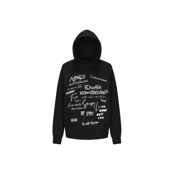 Kang's Wonderland SS24 Sweatshirt Unisex Charcoal Black